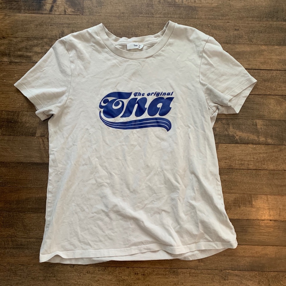 The original tna beige t shirt